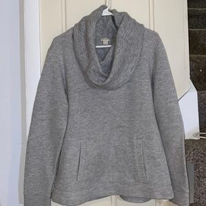 Jcrew cowlneck sweatshirt